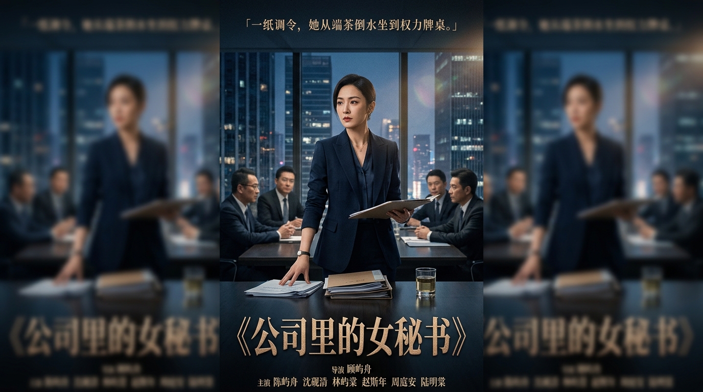 《公司里的女秘书》海报
